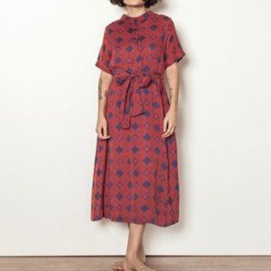 Ace & Jig Margaret Dress Copper XS